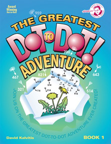 The Greatest Dot-to-Dot Adventure Book 1 New Front Cover