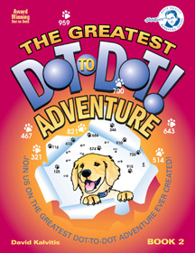 The Greatest Dot-to-Dot Adventure Book 2 Front Cover