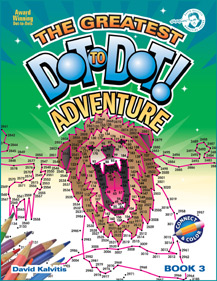 The Greatest Dot-to-Dot Adventure Book 3 Front Cover