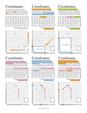 Greatest Dot-to-Dot Coordinates Connect Puzzle Instructions