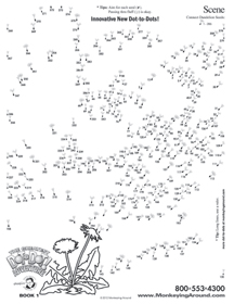 Free Printable Connect the Dot Puzzle Download Greatest Dot-to-Dot Adventure Book 1 sample
