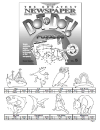 The Greatest Dot-to-Dot Mini Travel Newspaper Book: Vol. #5 Answer Key