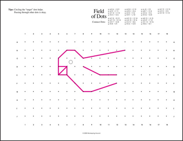 Field of Dot Puzzle Preview from Greatest Dot-to-Dot Original Book #1