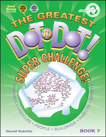 The Greatest Dot-to-Dot Super Challenge Book 7 Front Cover